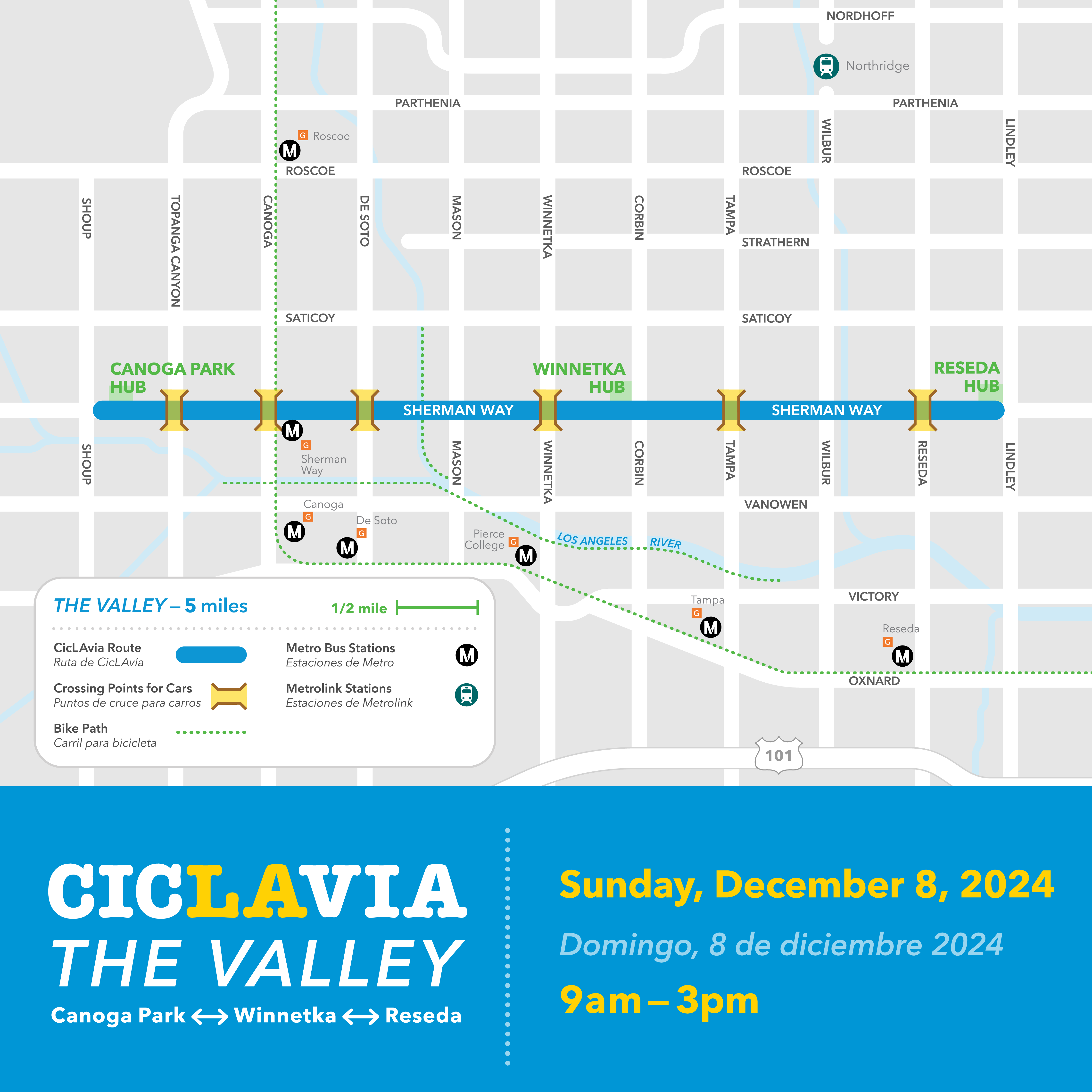 CICLAVIA Map