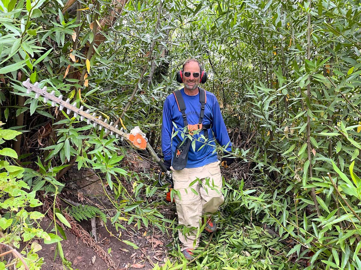 image of trail worker