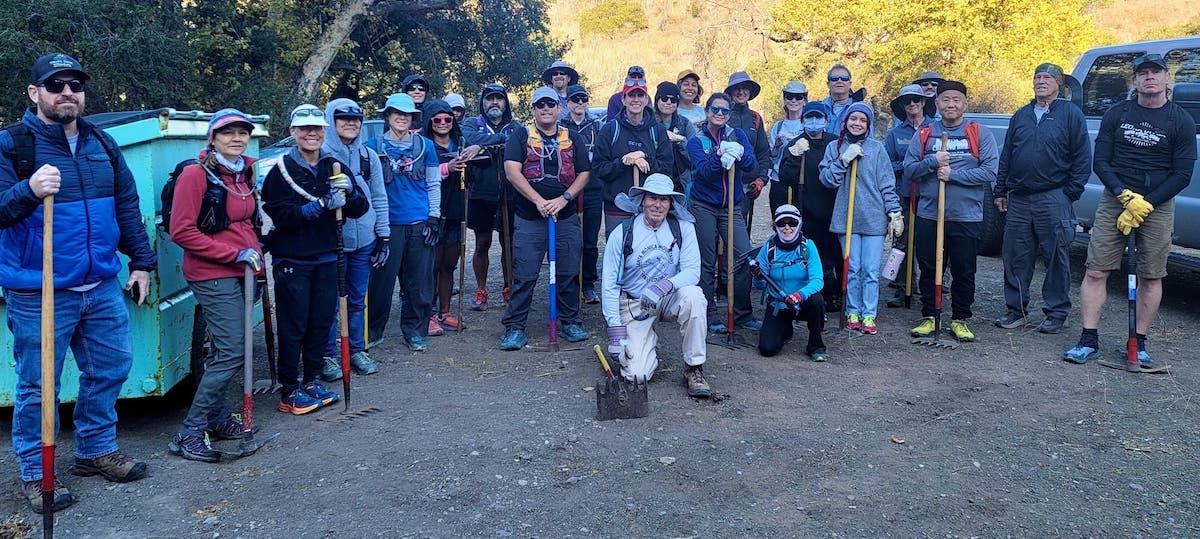 image of trail workers