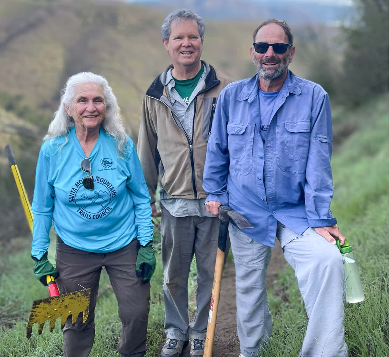 image of trail workers