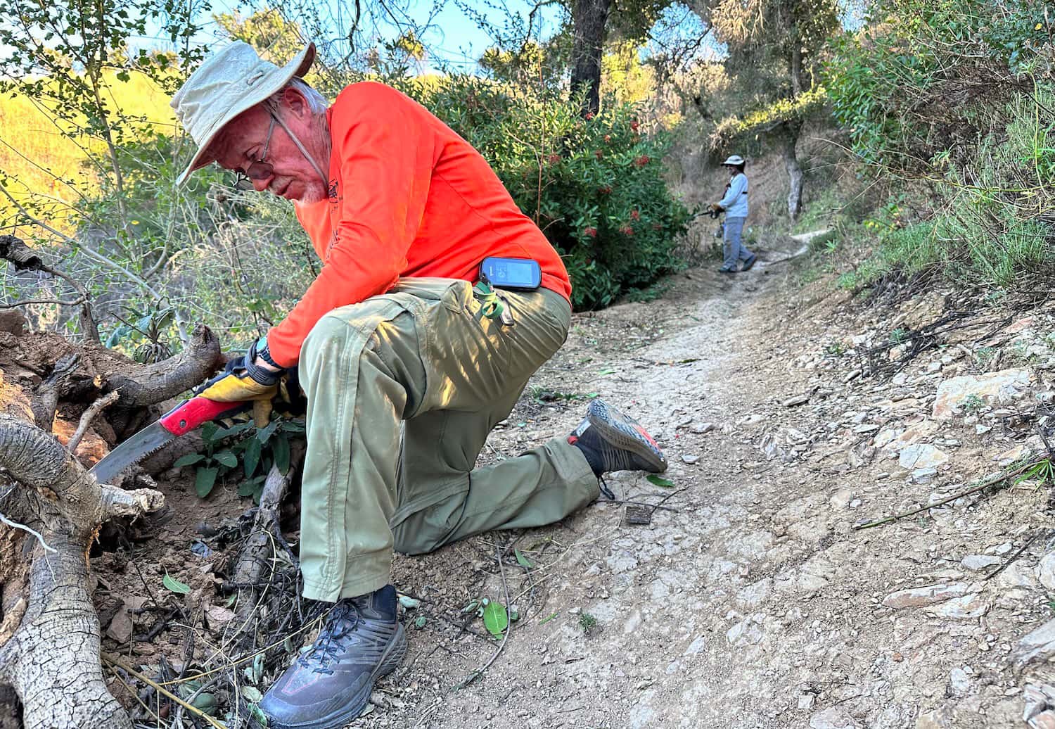 image of trail workers