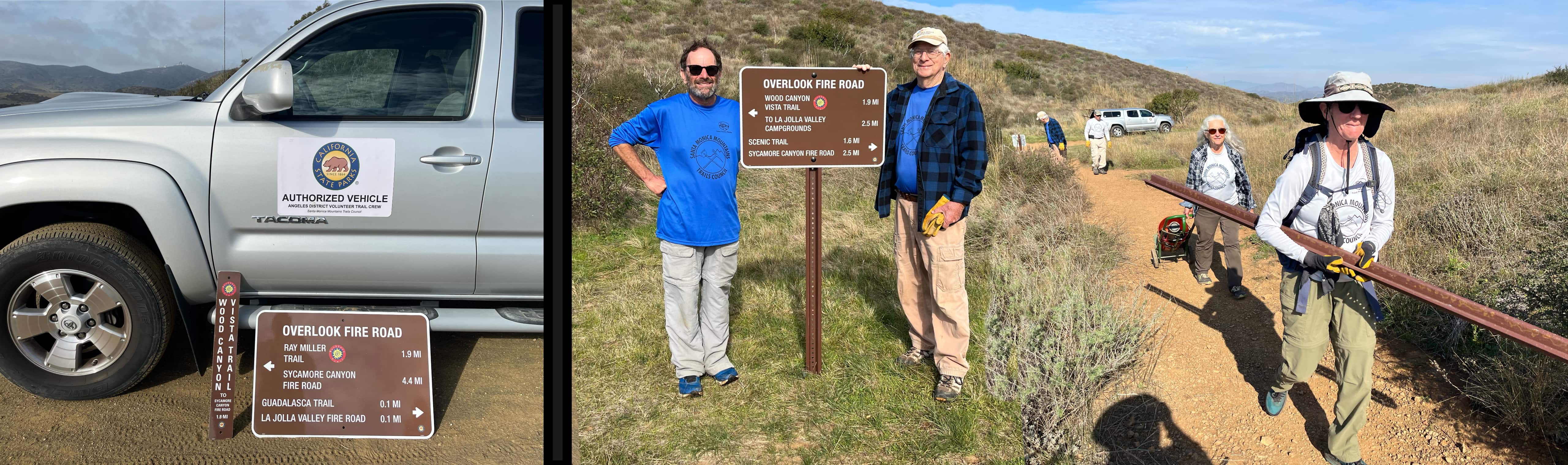 image of trail crew volunteers