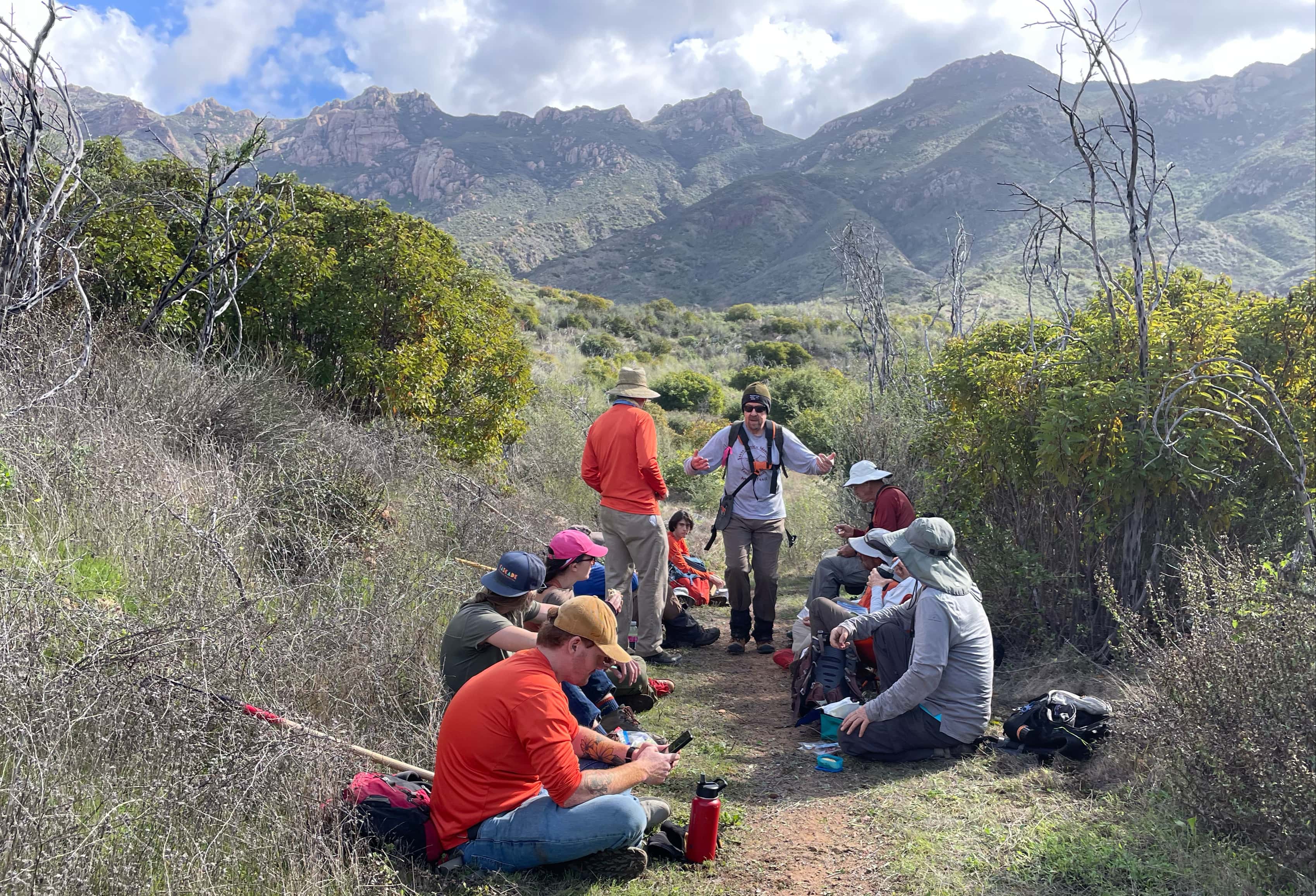 image of trail worker