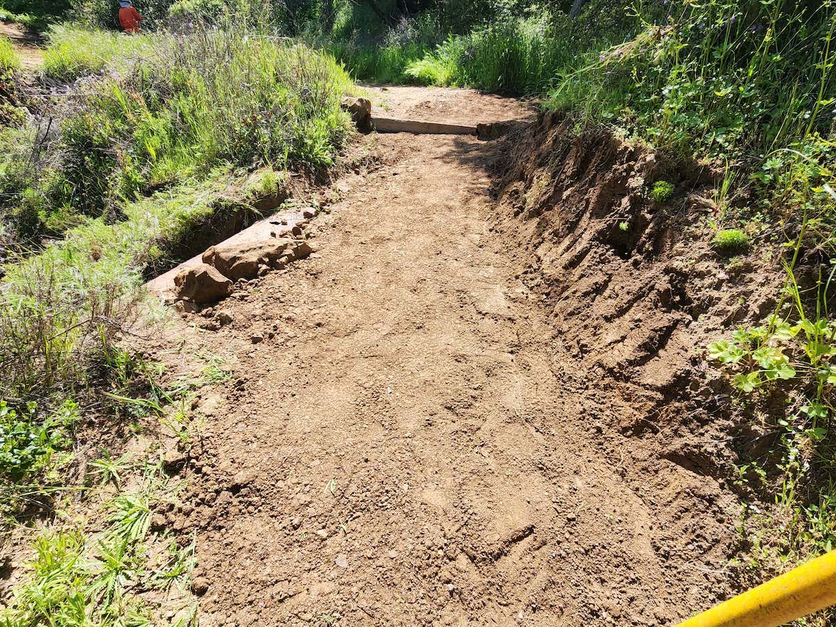 image from our trail work event