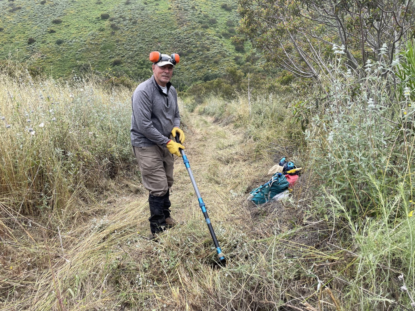 image from our trail work event