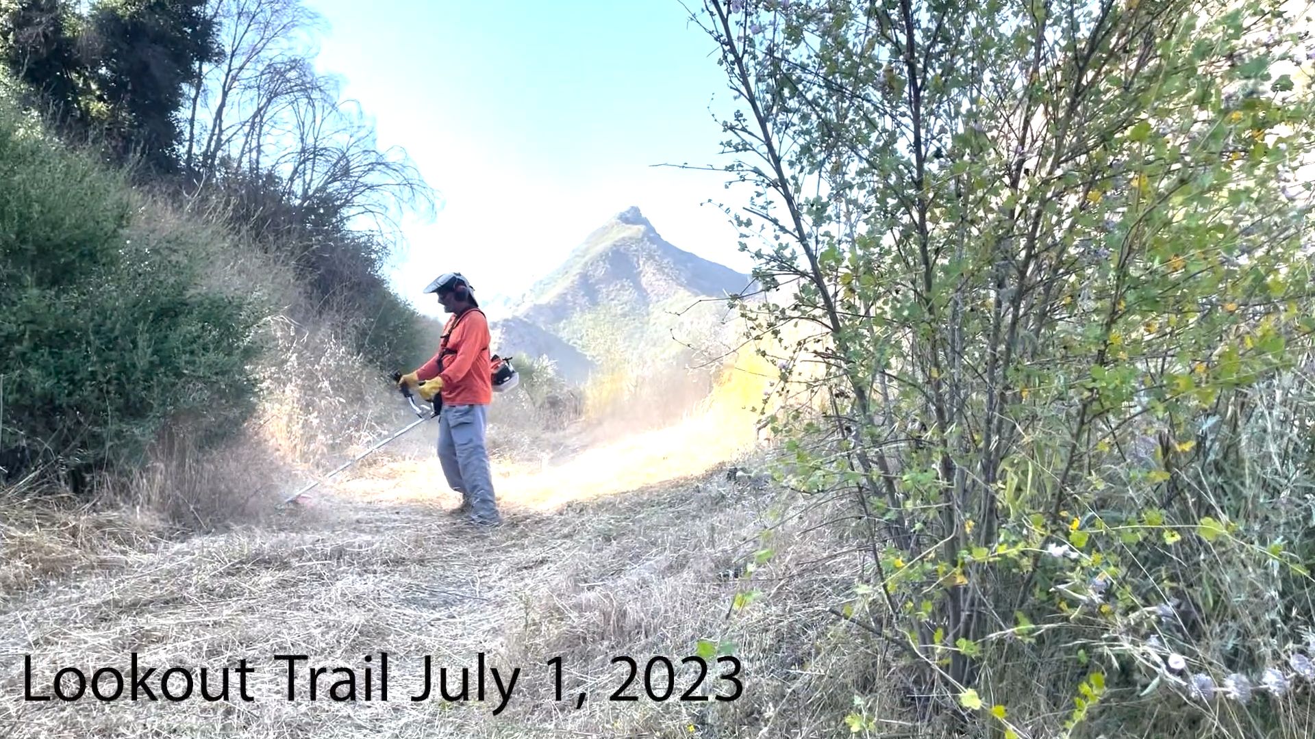 image from our trail work event